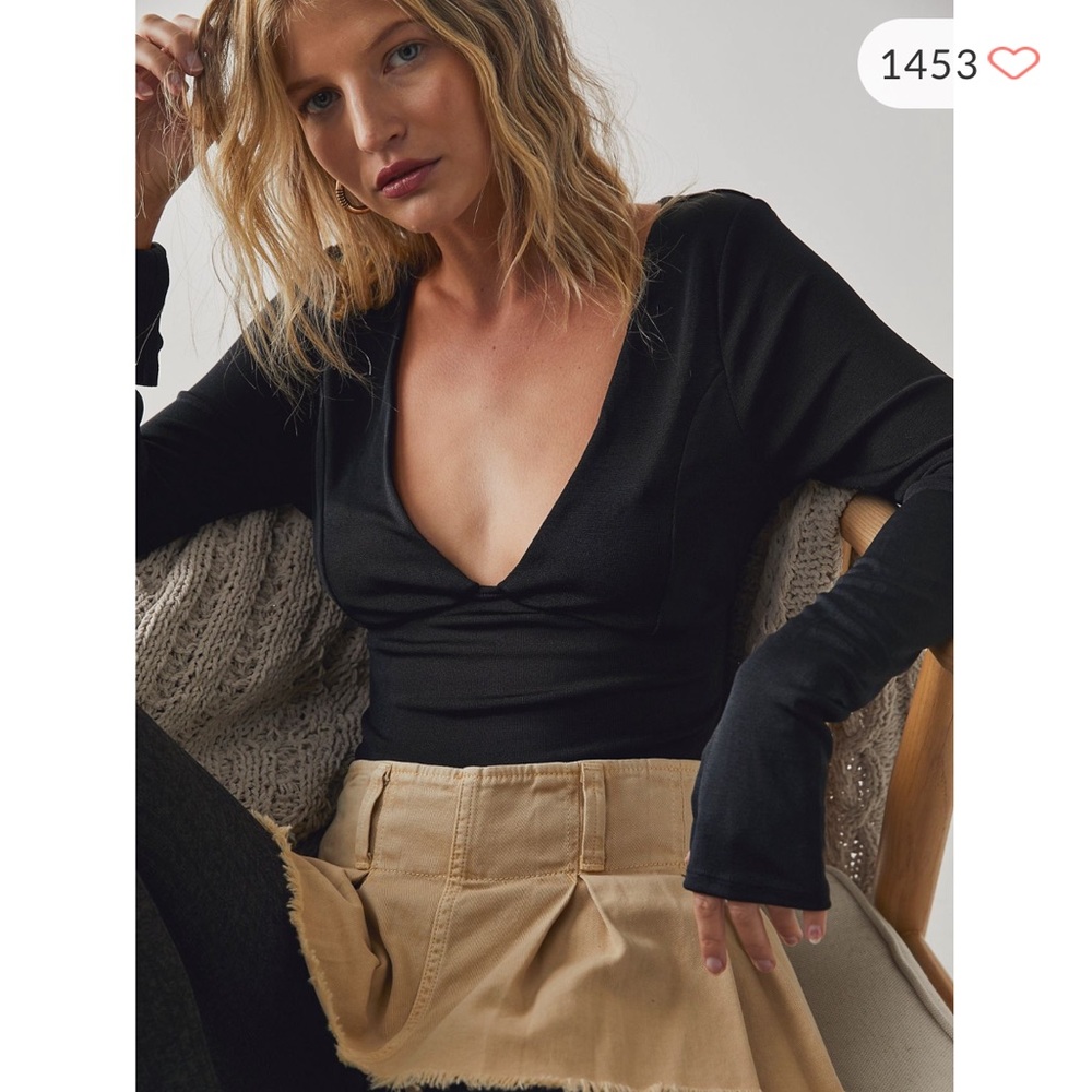 Free people sleek essentials layering top